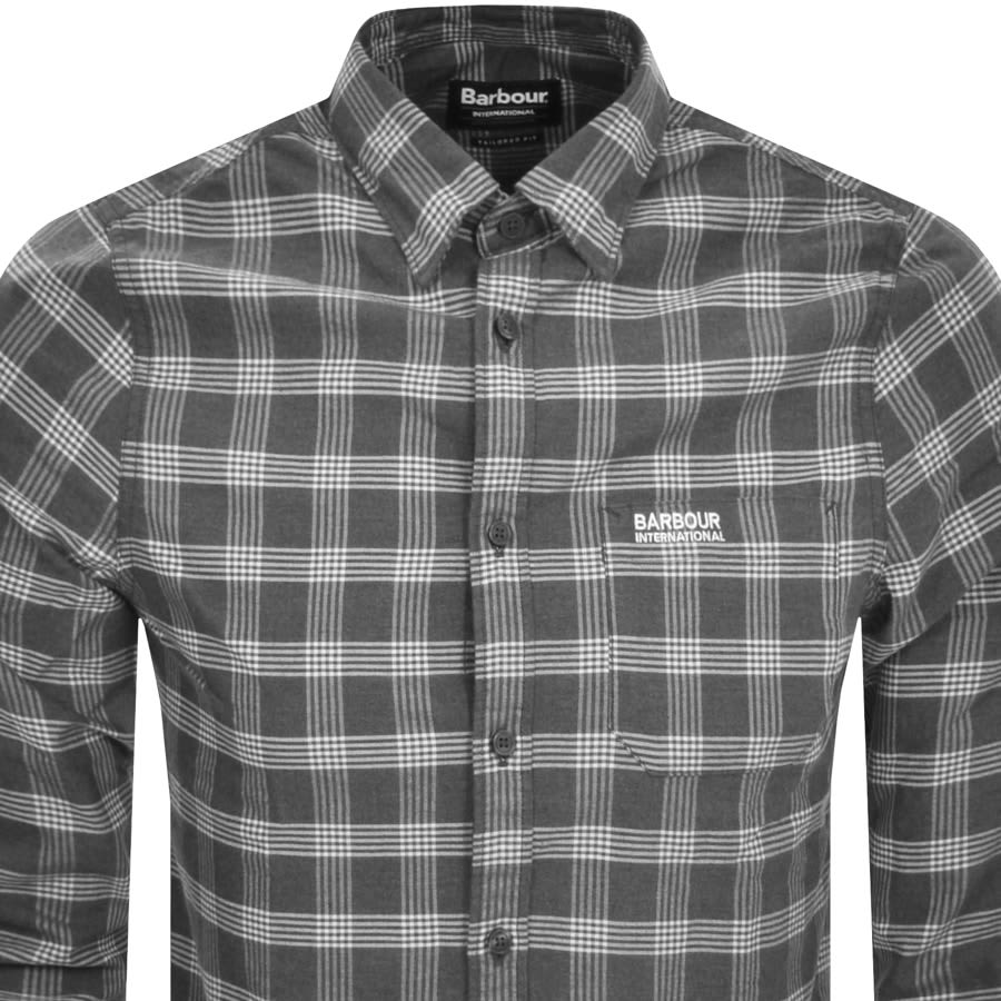 Image number 2 for Barbour International Theo Shirt Grey