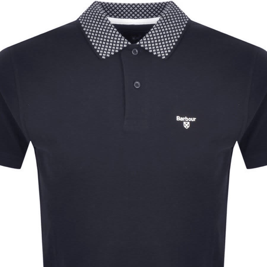 Image number 2 for Barbour Bothain Polo T Shirt Navy