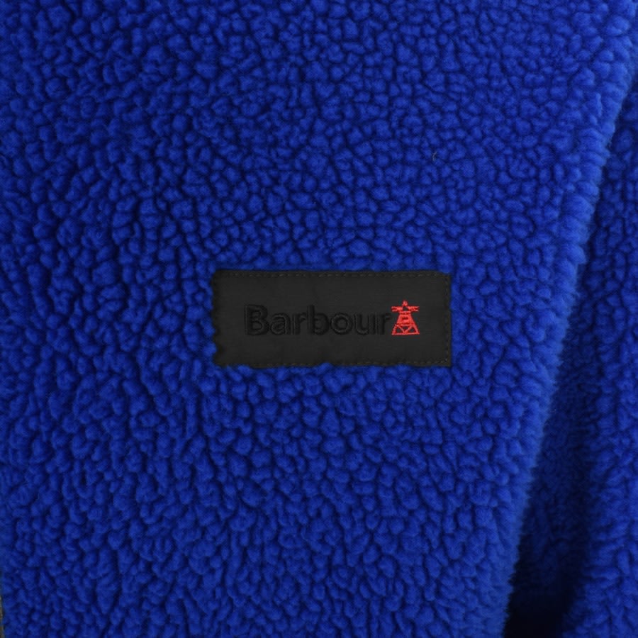 Image number 4 for Barbour Tarn Reversible Fleece Jacket Black