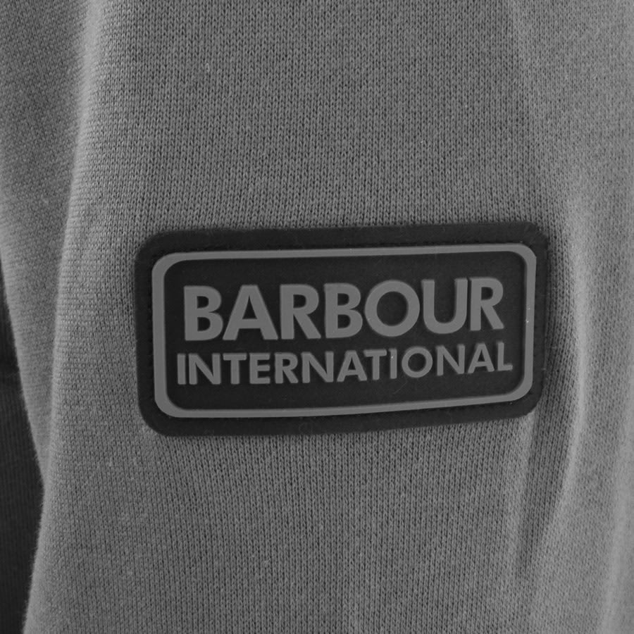 Image number 3 for Barbour International Logo Sweatshirt Grey