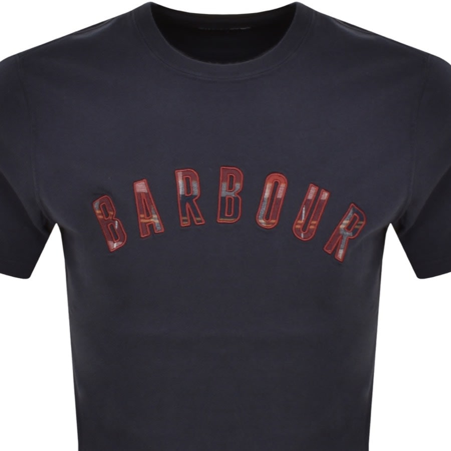 Image number 2 for Barbour Ancroft T Shirt Navy