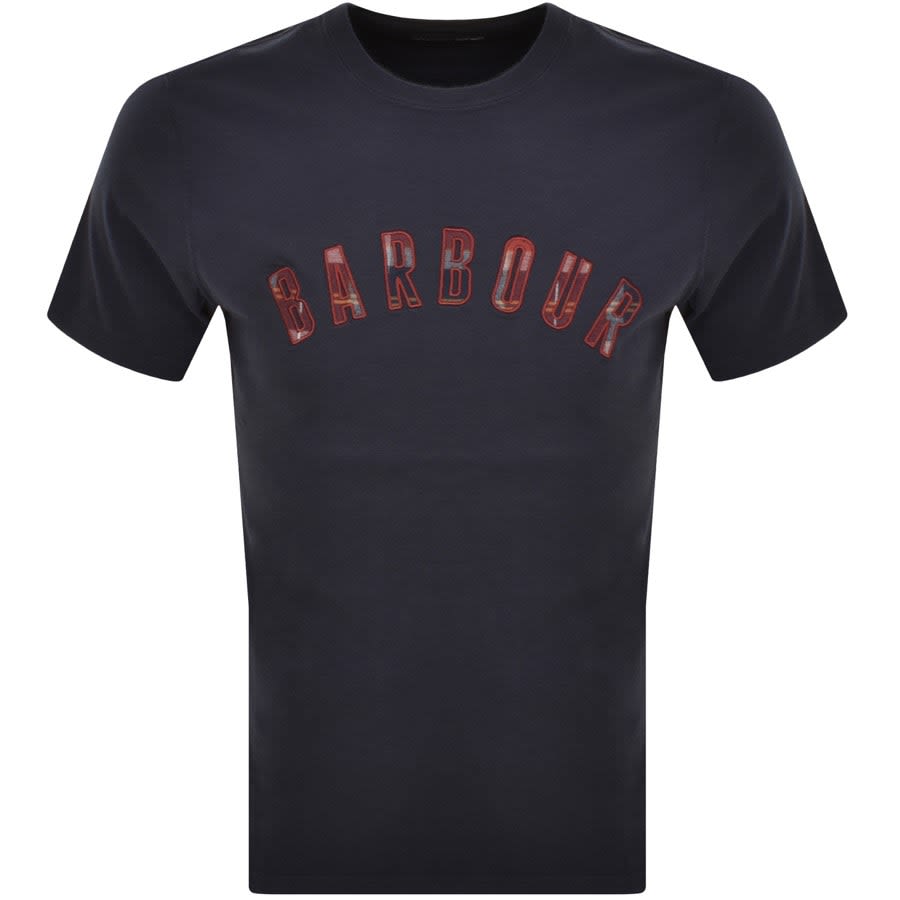 Image number 1 for Barbour Ancroft T Shirt Navy