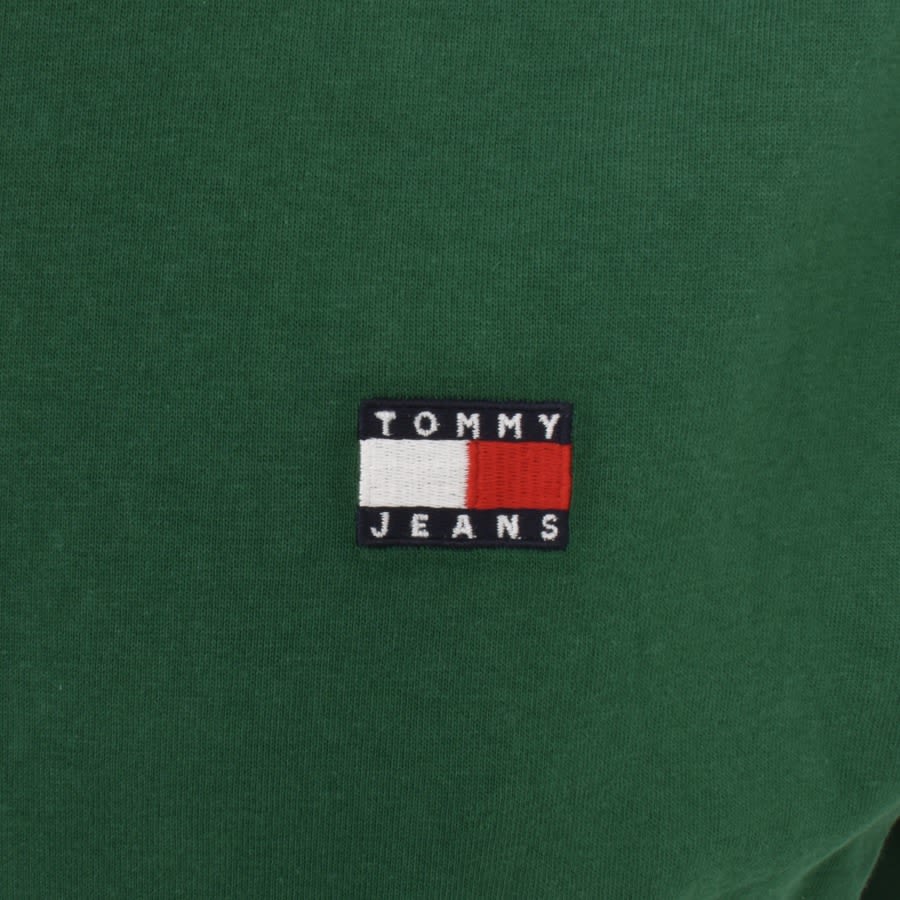 Image number 3 for Tommy Jeans Logo T Shirt Green