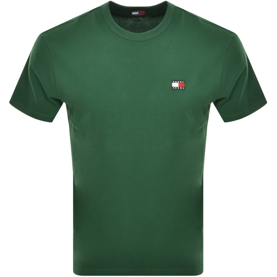 Image number 1 for Tommy Jeans Logo T Shirt Green