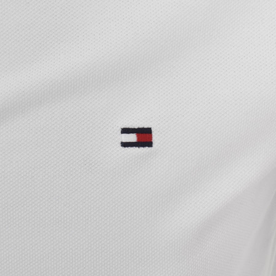 Image number 3 for Tommy Hilfiger Slim Fit Polo T Shirt White