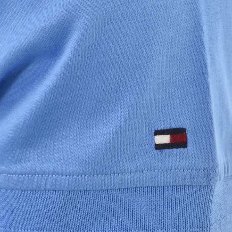 Image number 3 for Tommy Hilfiger Logo Polo T Shirt Blue