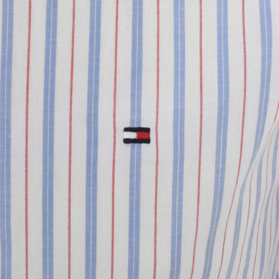 Image number 3 for Tommy Hilfiger Stripe Long Sleeve Shirt Blue