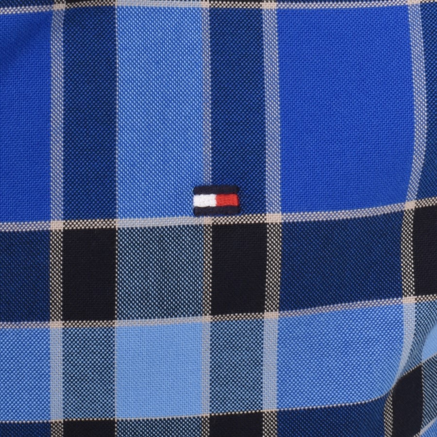 Image number 3 for Tommy Hilfiger Check Long Sleeve Shirt Blue