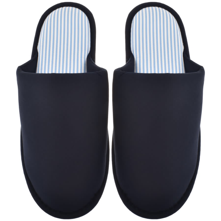 Image number 4 for Tommy Hilfiger Lounge And Slippers Gift Set Navy