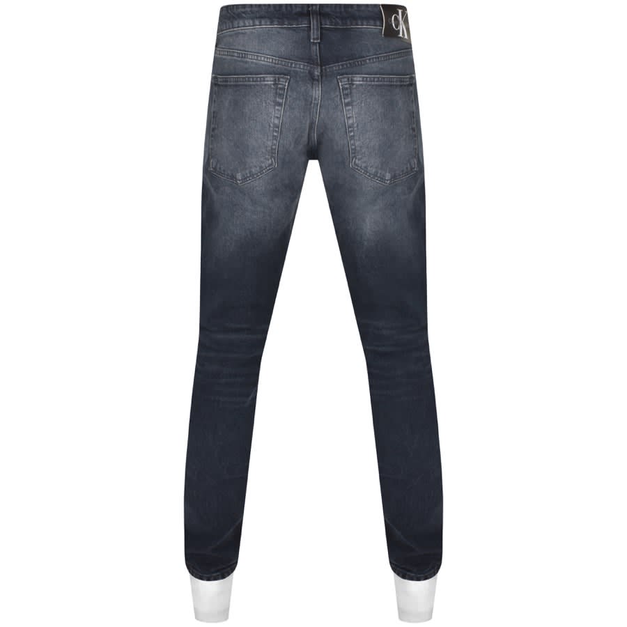 Image number 2 for Calvin Klein Jeans Mid Wash Jeans Blue