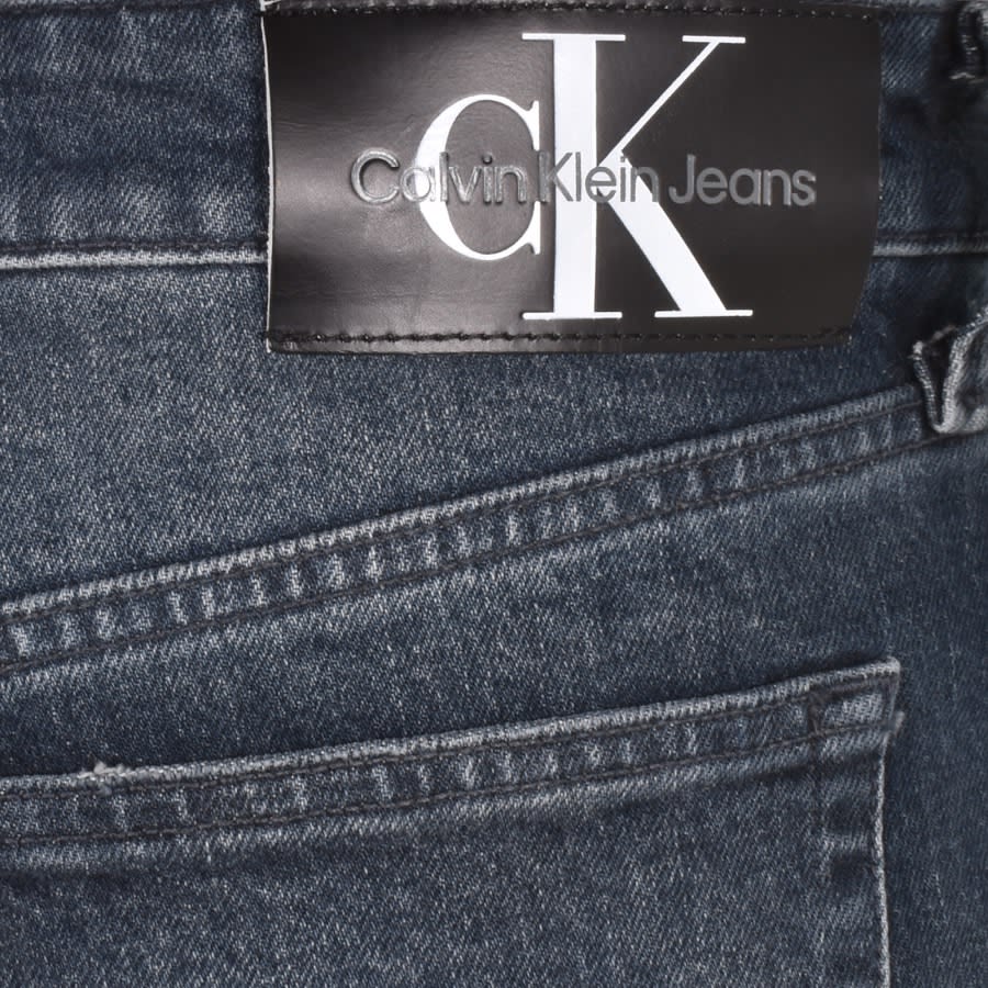 Image number 3 for Calvin Klein Jeans Mid Wash Jeans Blue