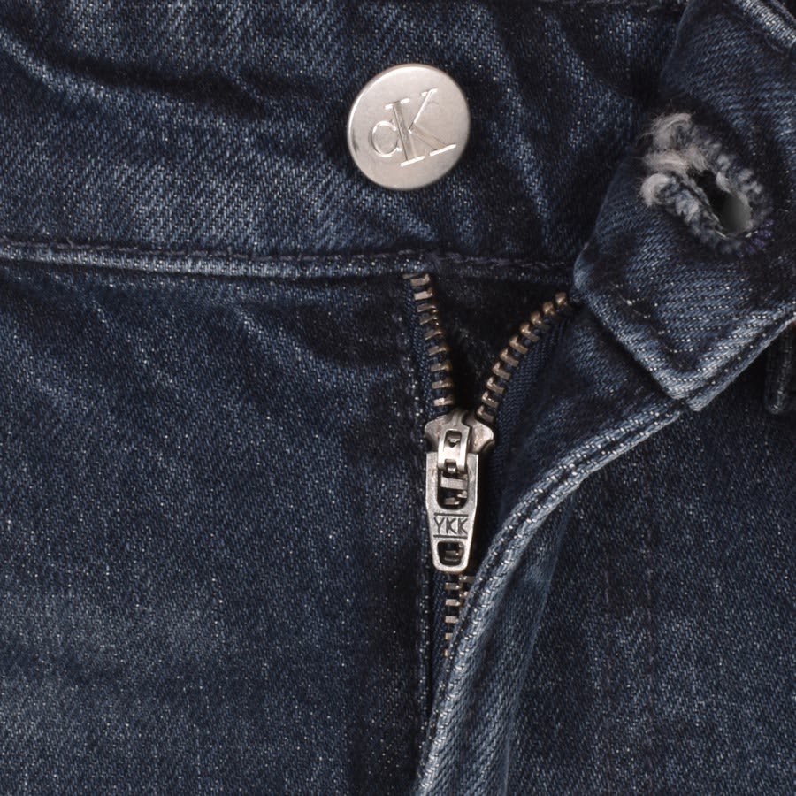 Image number 5 for Calvin Klein Jeans Mid Wash Jeans Blue