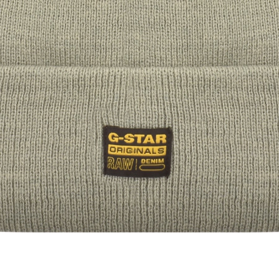 Image number 3 for G Star Raw Effo Long Beanie Hat Grey