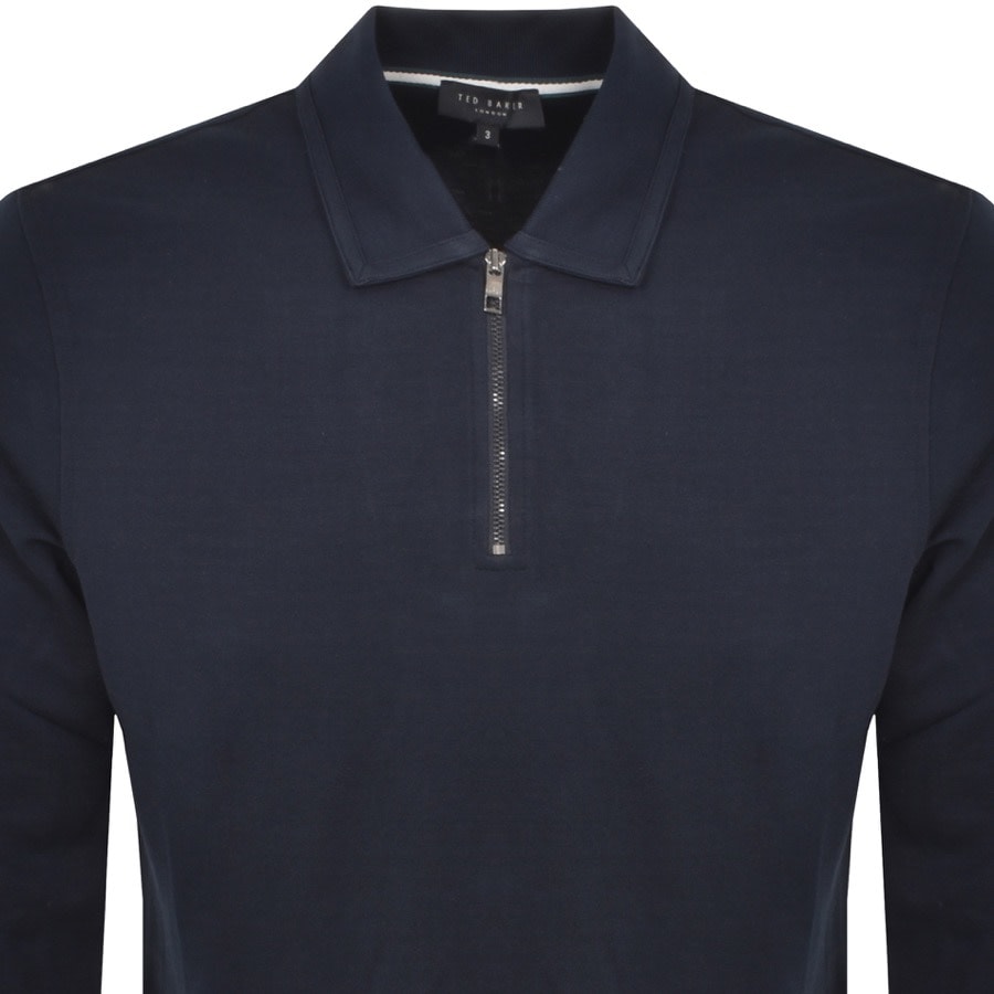 Image number 2 for Ted Baker Karpol Polo T Shirt Navy