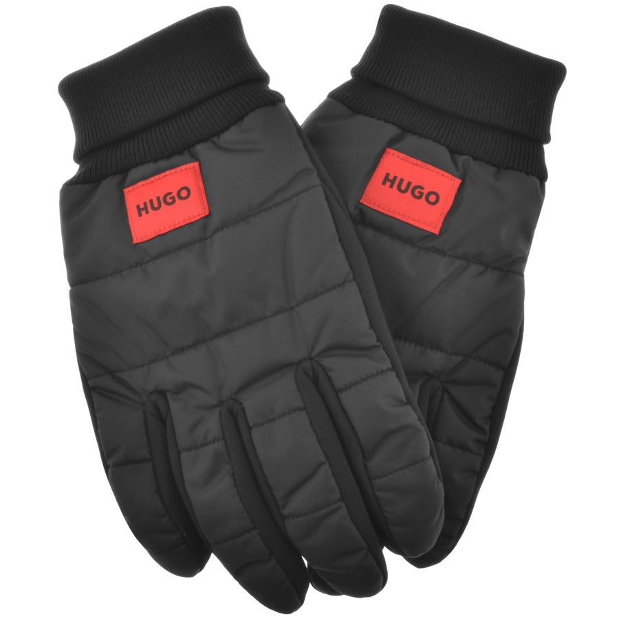 Image number 1 for HUGO Jakota Gloves Black