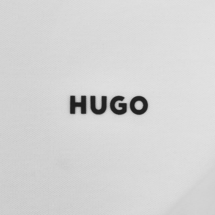 Image number 3 for HUGO Dinoso22 Polo T Shirt White