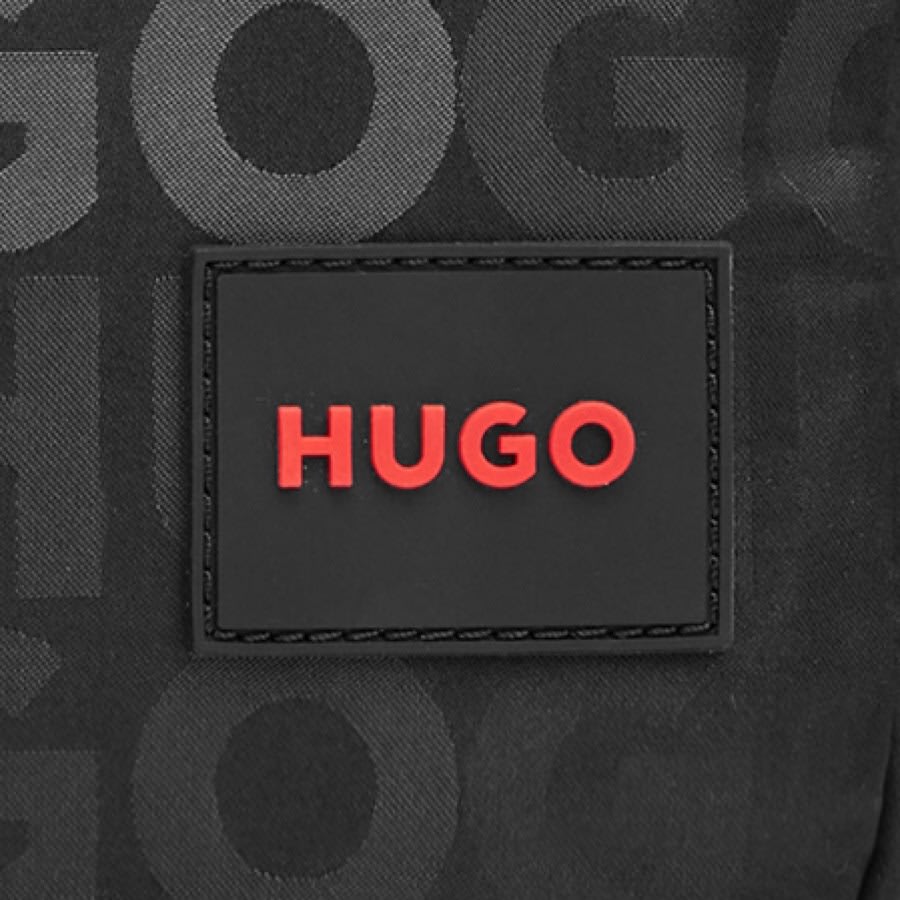 Image number 3 for HUGO Ethon 2 Zip Bag Black