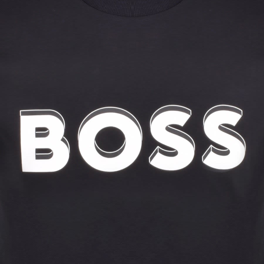 Image number 3 for BOSS Teeos 1 T Shirt Navy