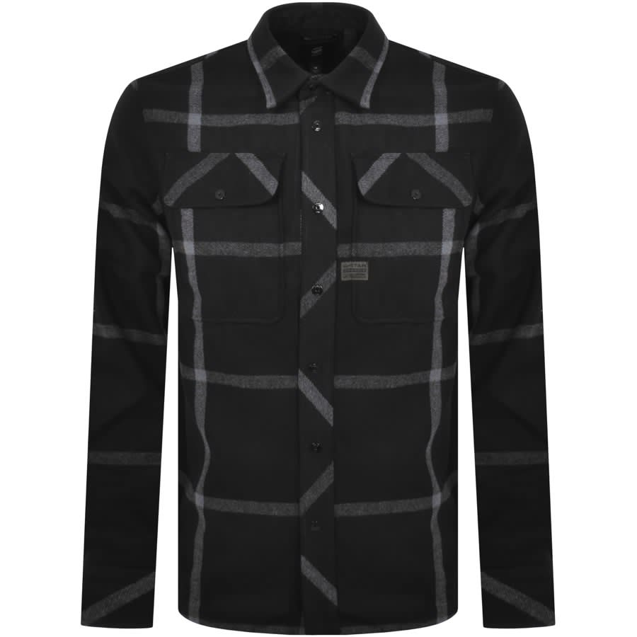 Image number 1 for G Star Raw CPO Overshirt Black