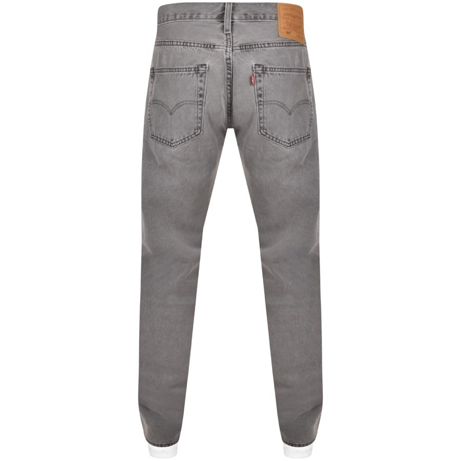 Image number 2 for Levis 501 Original Fit Jeans Grey