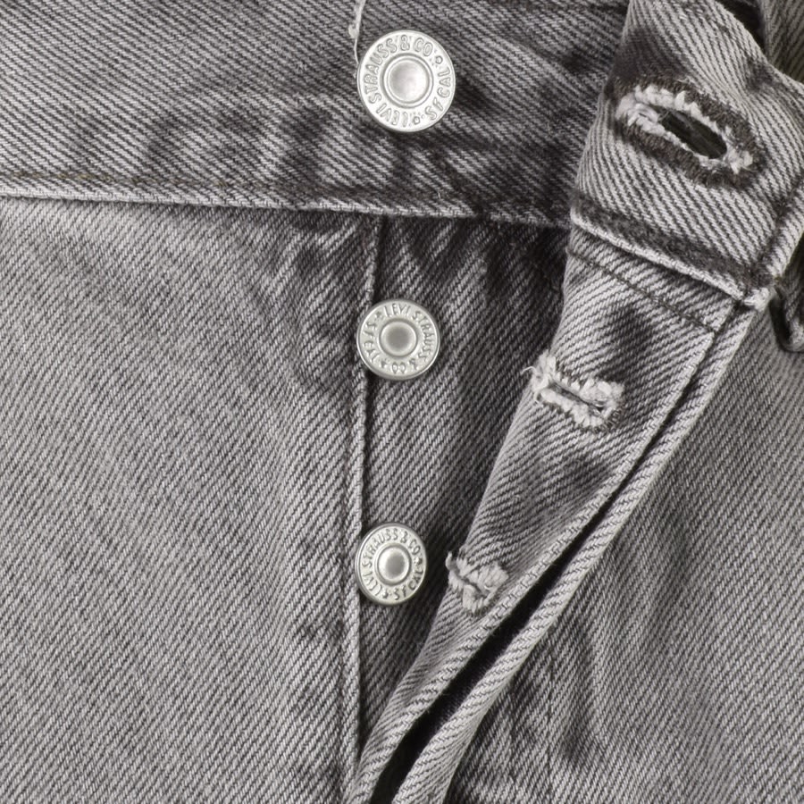 Image number 5 for Levis 501 Original Fit Jeans Grey