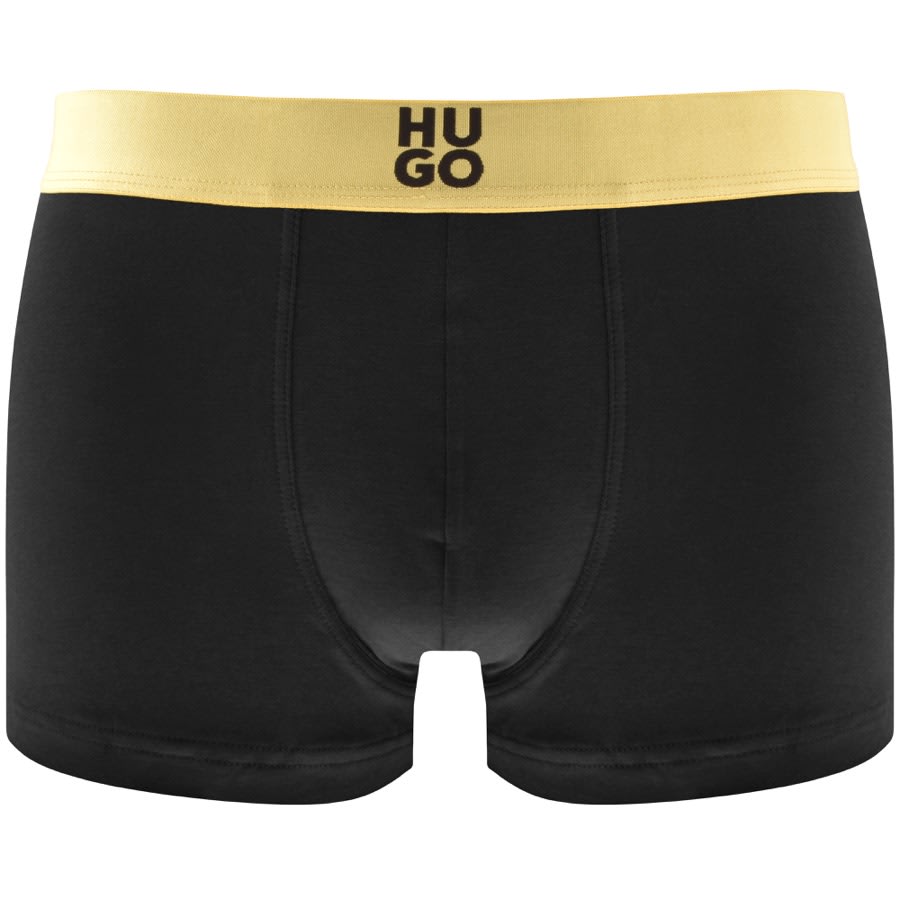 Image number 3 for HUGO Two Pack Trunks Black