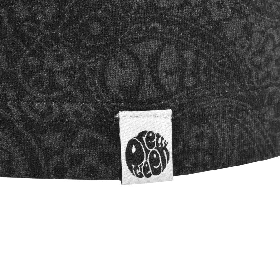 Image number 3 for Pretty Green Paisley Polo T Shirt Black