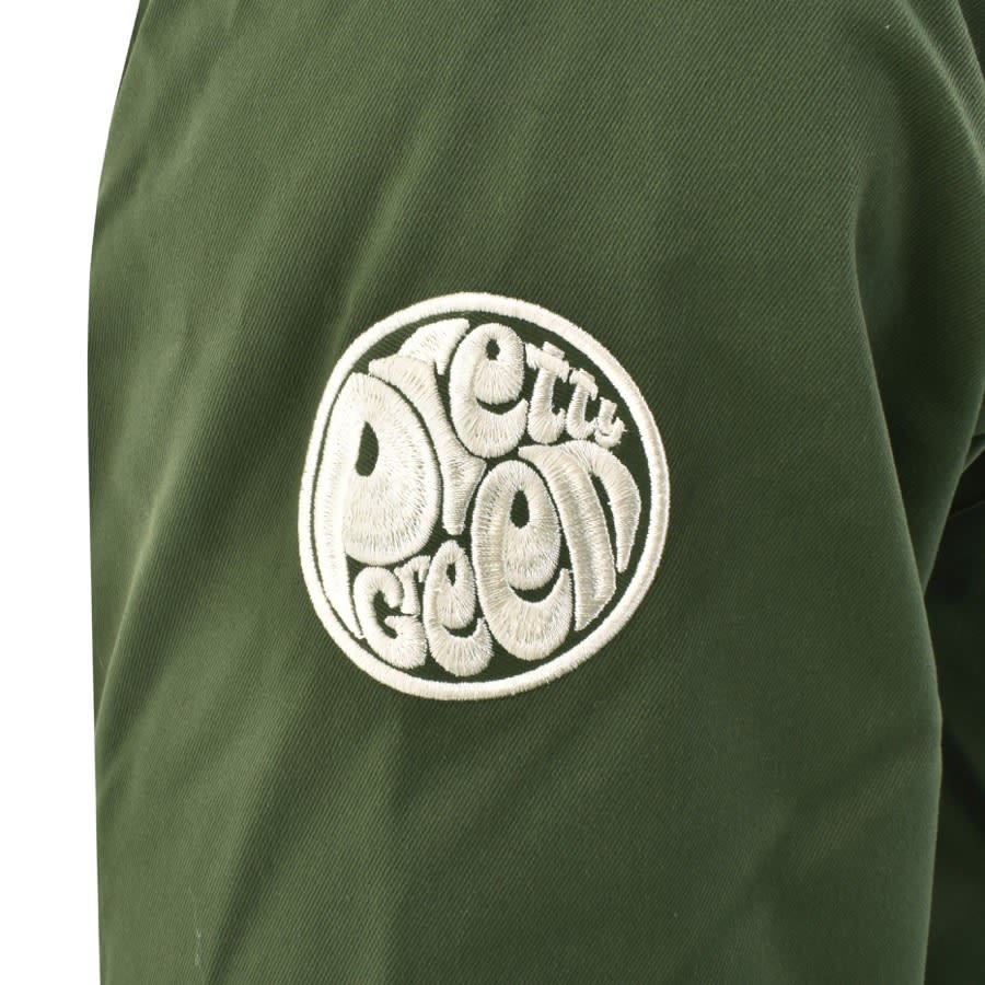 Image number 3 for Pretty Green Field Puffer Jacket Green