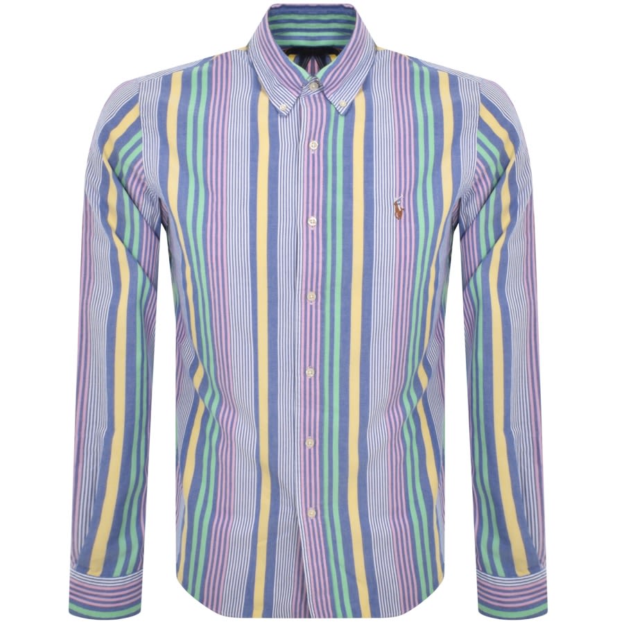 Image number 1 for Ralph Lauren Long Sleeve Shirt Blue