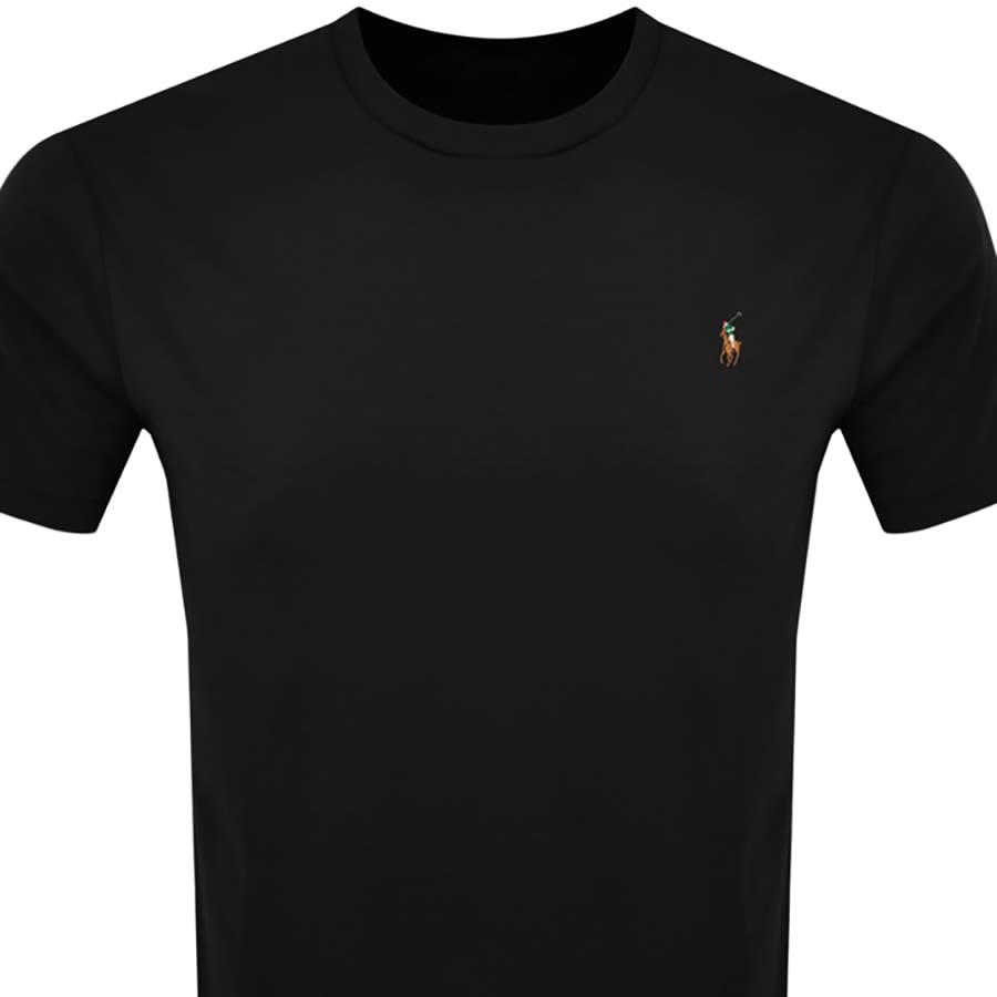 Image number 2 for Ralph Lauren Crew Neck T Shirt Black