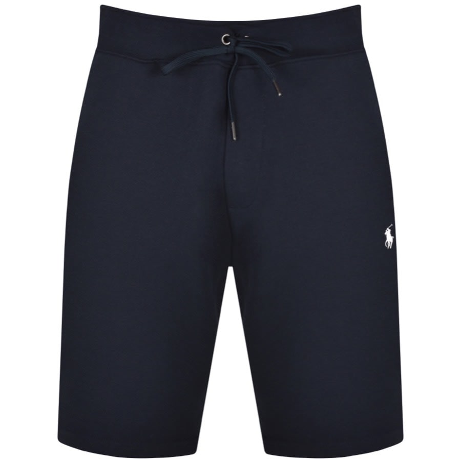Image number 1 for Ralph Lauren Jersey Sweat Shorts Navy