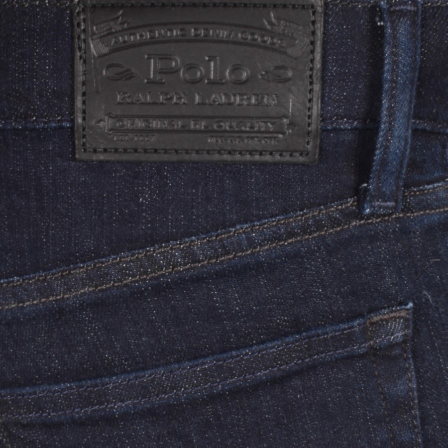 Image number 3 for Ralph Lauren Miller Dark Wash Jeans Navy