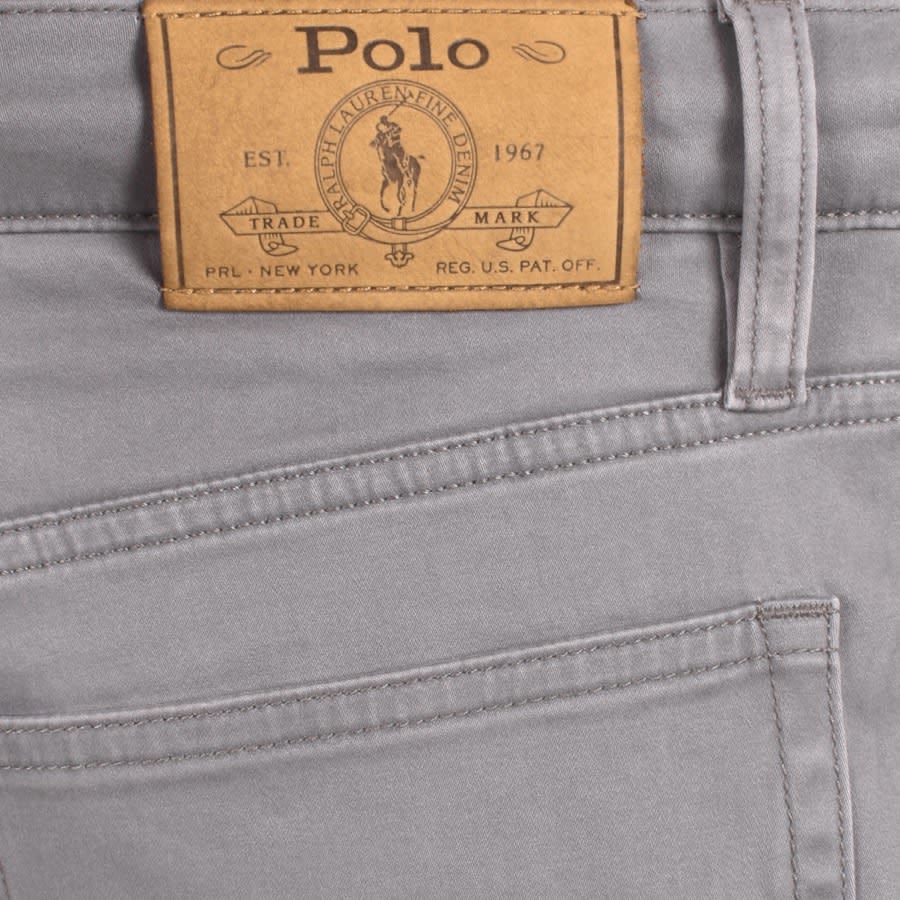 Image number 3 for Ralph Lauren Sullivan Slim Fit Trousers Grey