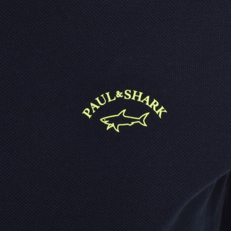 Image number 3 for Paul And Shark Polo T Shirt Navy