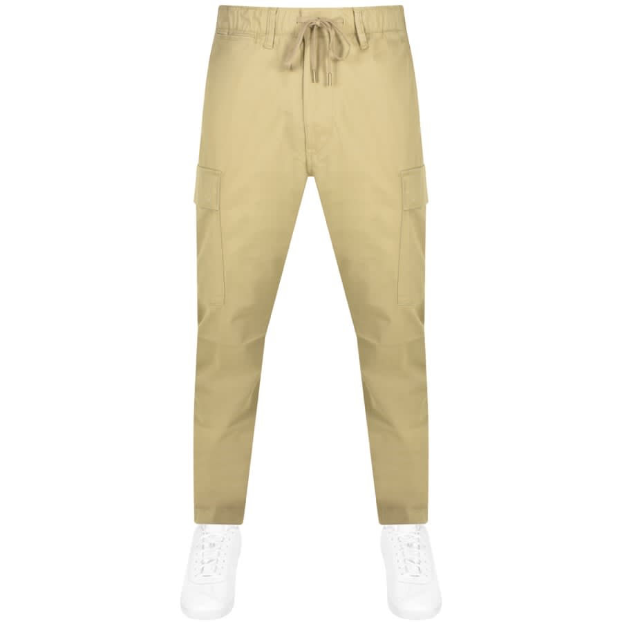 Image number 1 for Ralph Lauren Cargo Slim Fit Trousers Beige