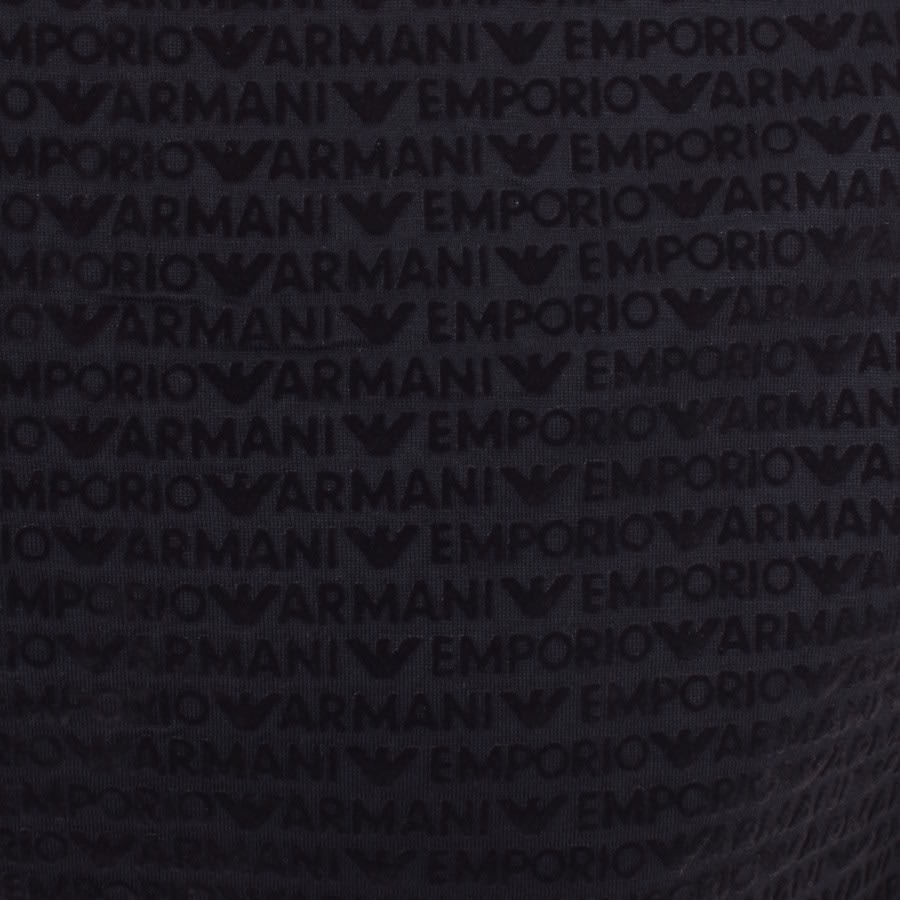 Image number 3 for Emporio Armani Crew Neck Logo T Shirt Navy