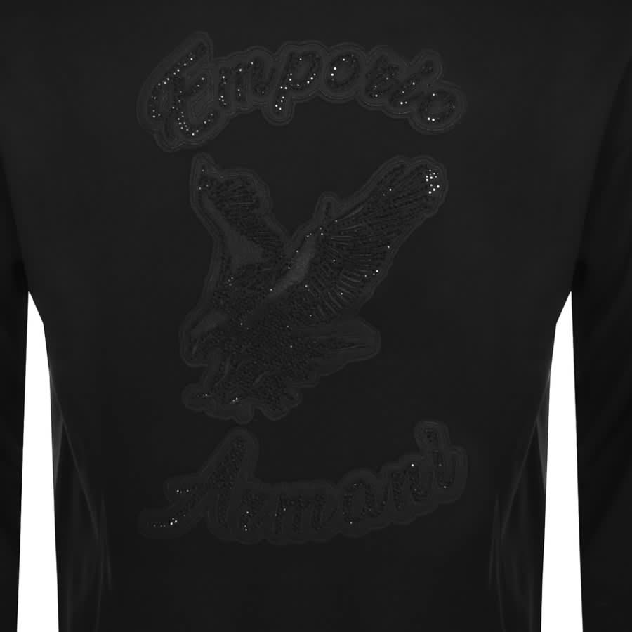 Image number 3 for Emporio Armani Logo Sweatshirt Black