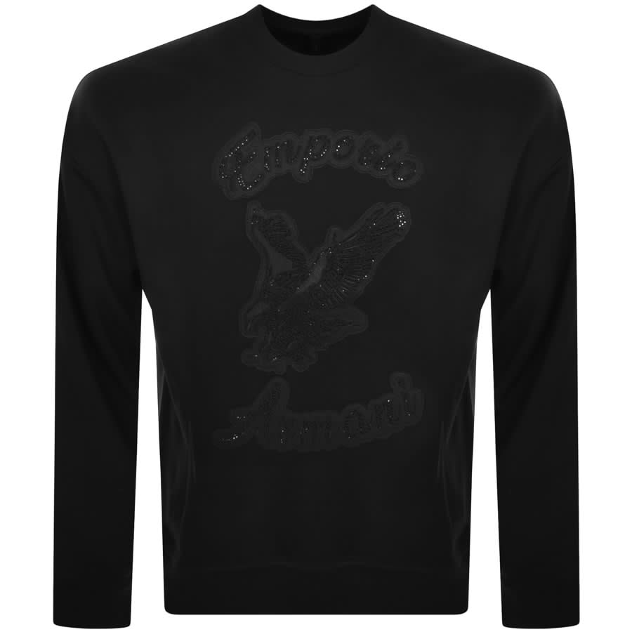 Image number 1 for Emporio Armani Logo Sweatshirt Black