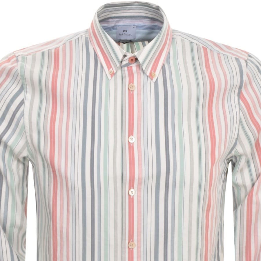 Image number 2 for Paul Smith Long Sleeved Shirt Multi