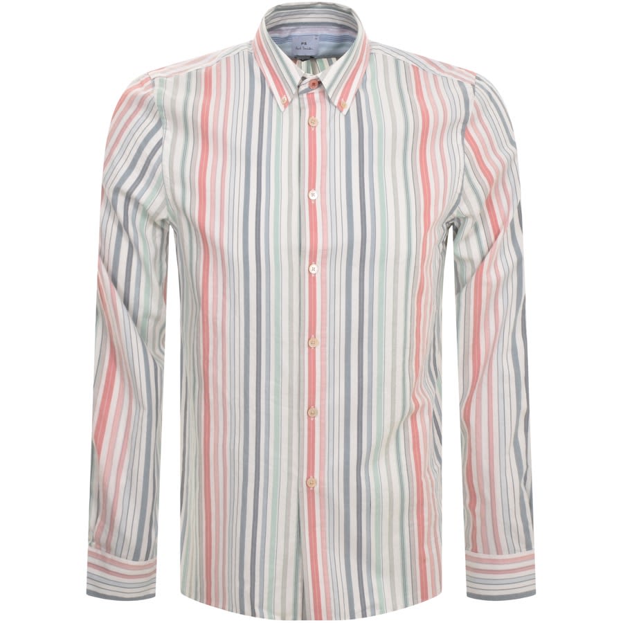 Image number 1 for Paul Smith Long Sleeved Shirt Multi