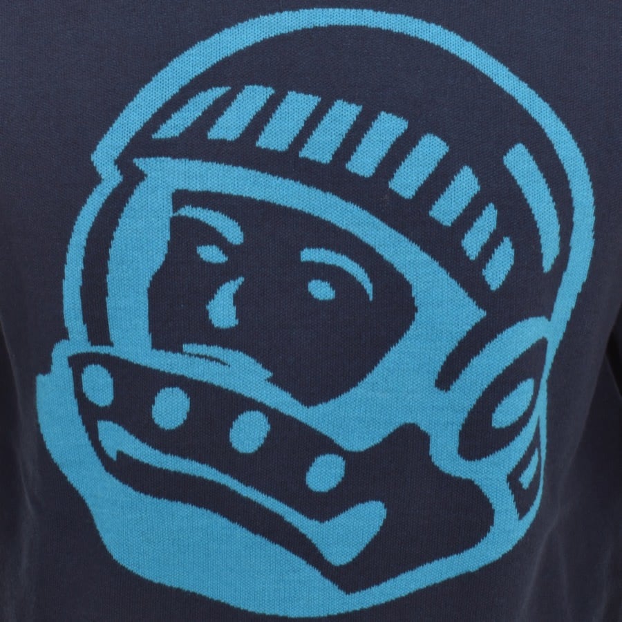 Image number 3 for Billionaire Boys Club Astro Knit Jumper Navy