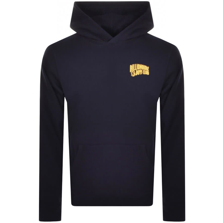 Image number 1 for Billionaire Boys Club Small Arch Logo Hoodie Navy
