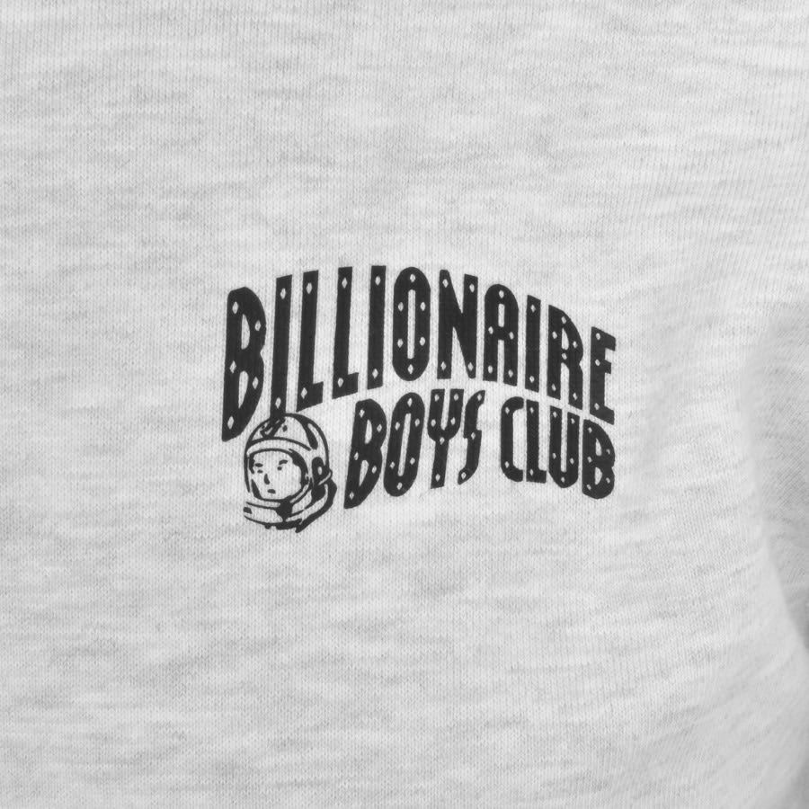 Image number 3 for Billionaire Boys Club Small Arch Logo Hoodie Grey