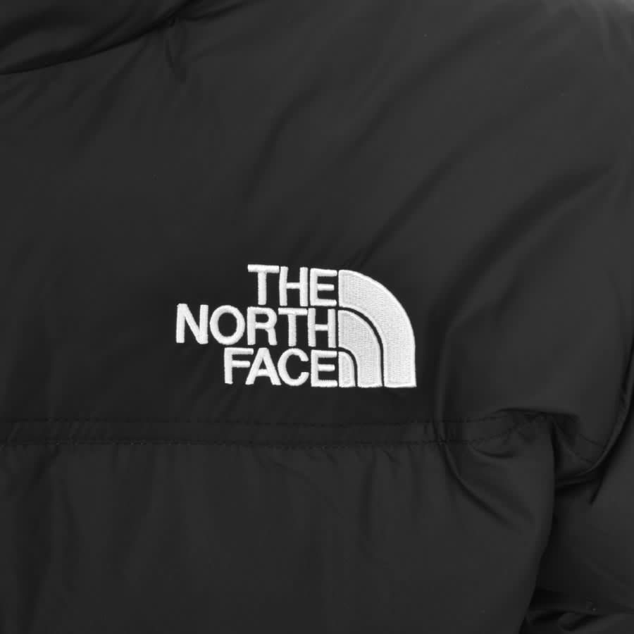 The North Face Nuptse Dip Dye Jacket Black Mainline Menswear