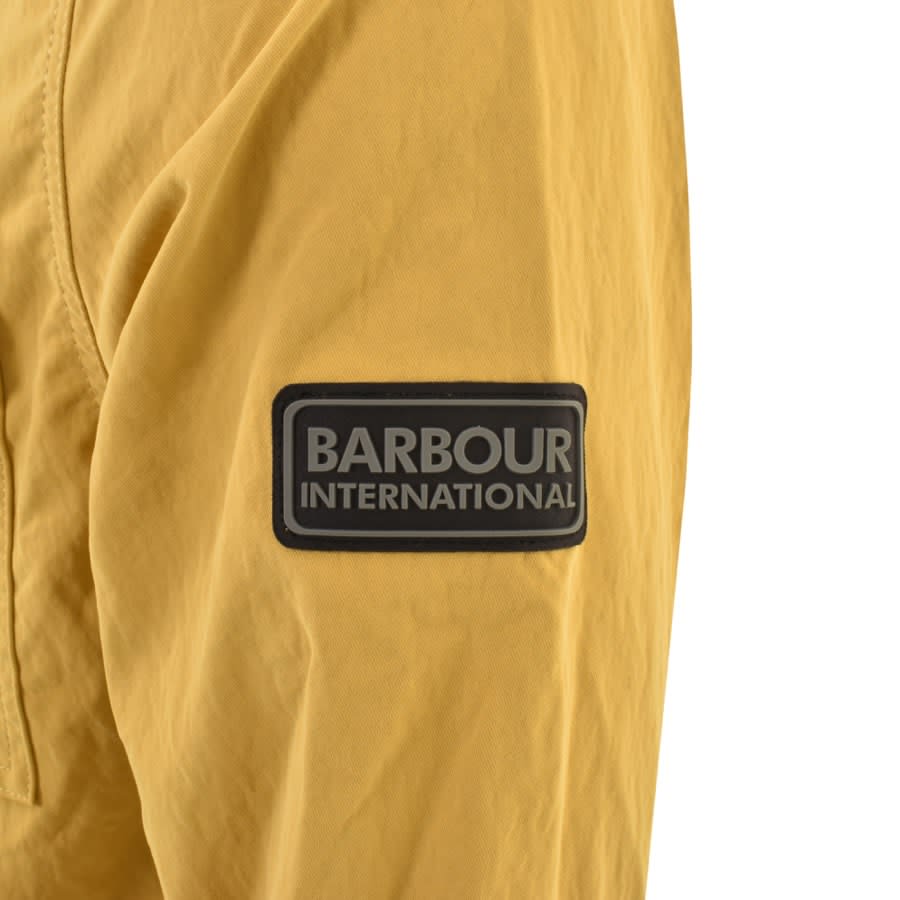 Image number 3 for Barbour International Dome Overshirt Yellow