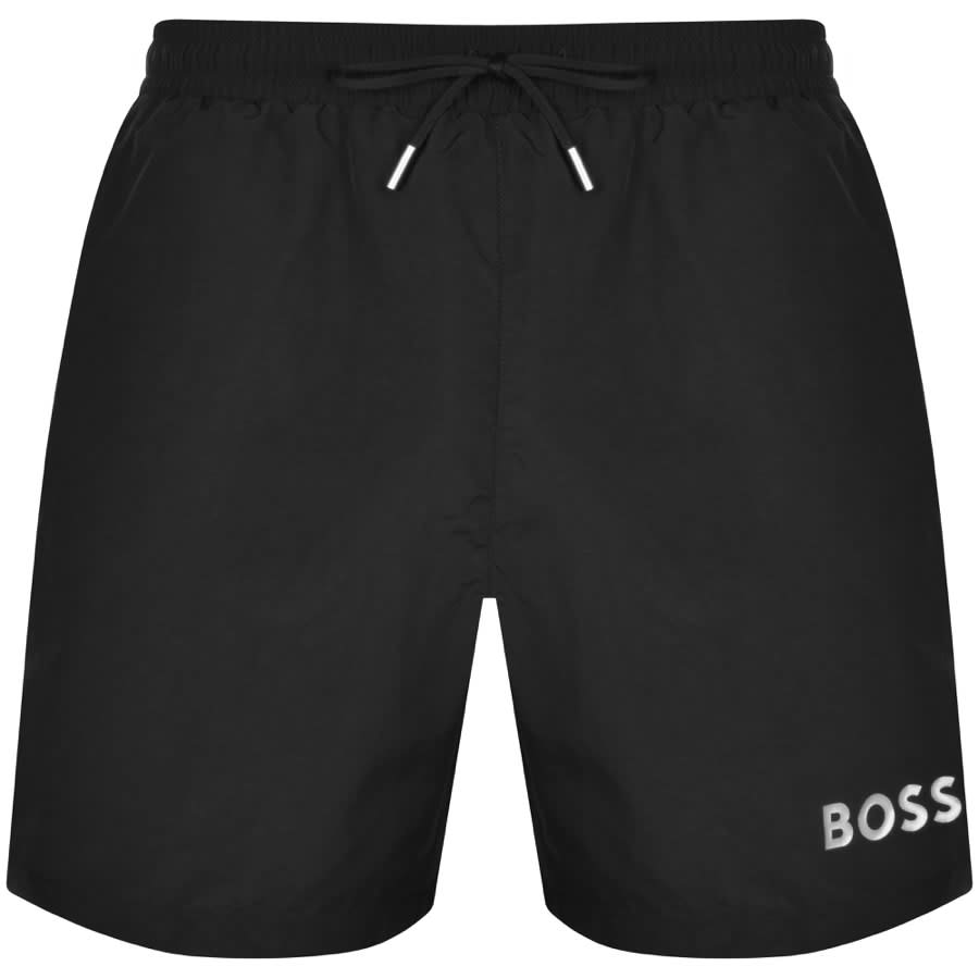 Image number 1 for BOSS Ole Swim Shorts Black