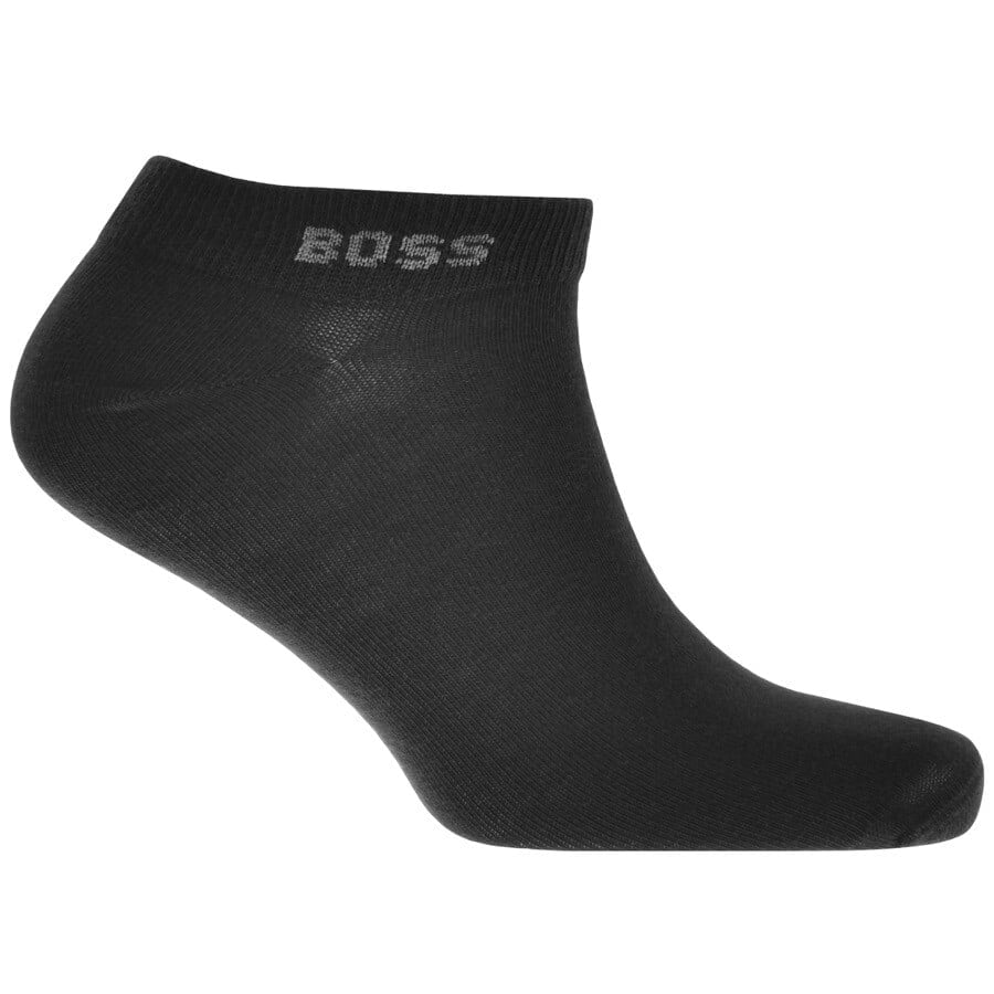 Image number 2 for BOSS Five Pack Trainer Socks White