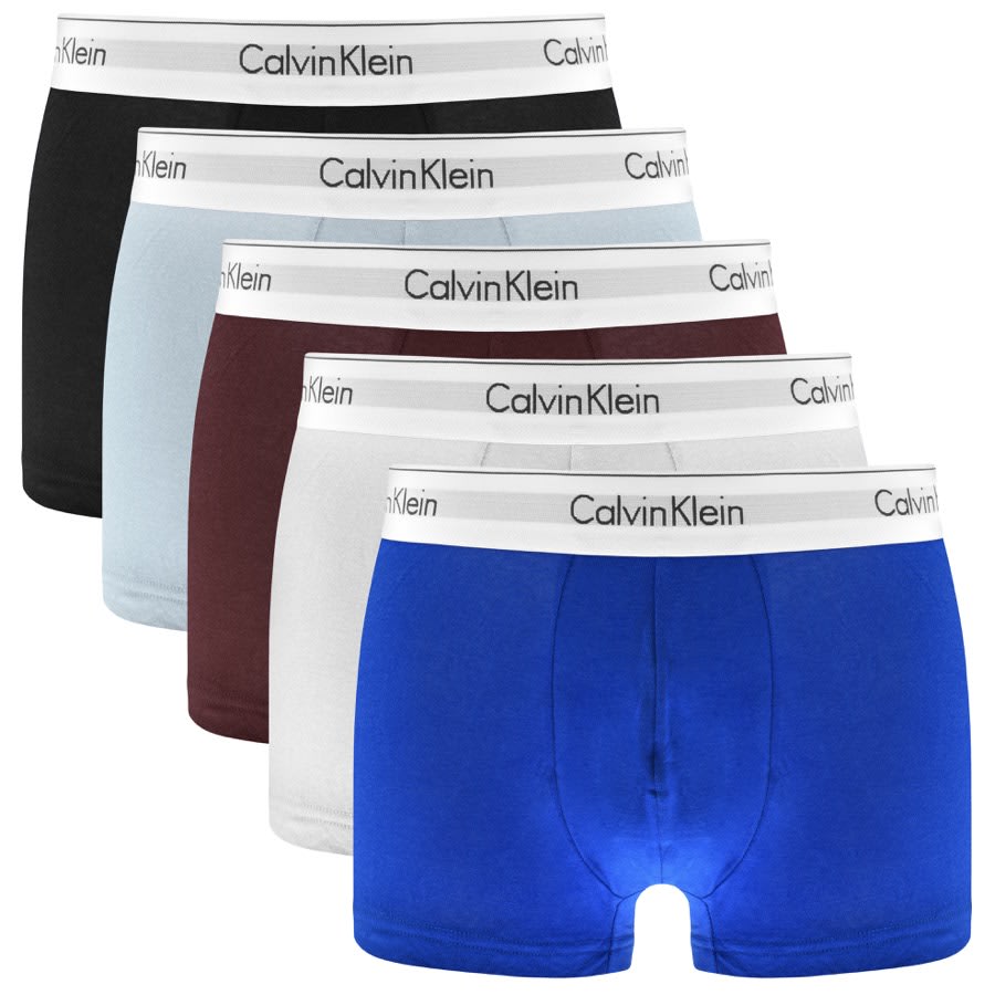 Image number 1 for Calvin Klein Underwear Five Pack Trunks