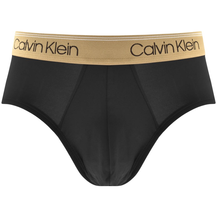 Image number 4 for Calvin Klein Underwear 3 Pack Briefs Black