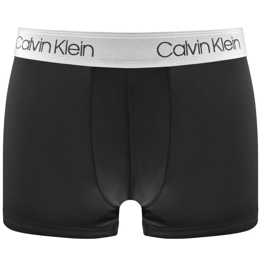Image number 2 for Calvin Klein Underwear 3 Pack Low Trunks Black